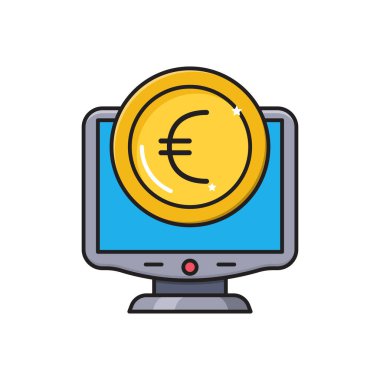 öde vektör düz renk simgesi