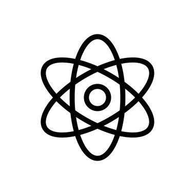 boşluk vektörü ince çizgi simgesi