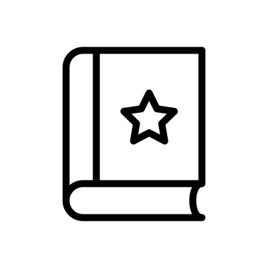 Astroloji vektörü ince çizgi simgesi