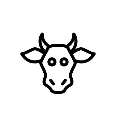 Astroloji vektörü ince çizgi simgesi