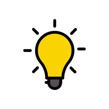 yaratıcı vektör düz renk simgesi