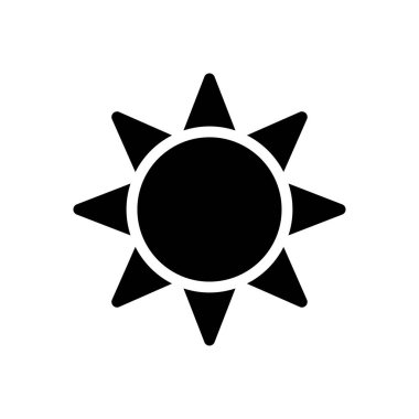 parlak vektör sembolü düz simge