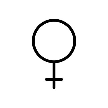 Venüs vektör düz simge