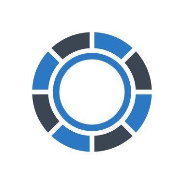 burç vektörü renk simgesi