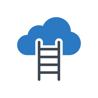 merdiven vektörü renk simgesi