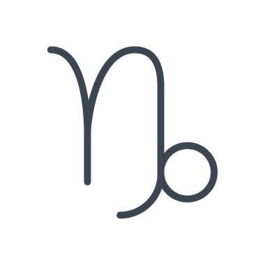 Astroloji vektörü renk simgesi