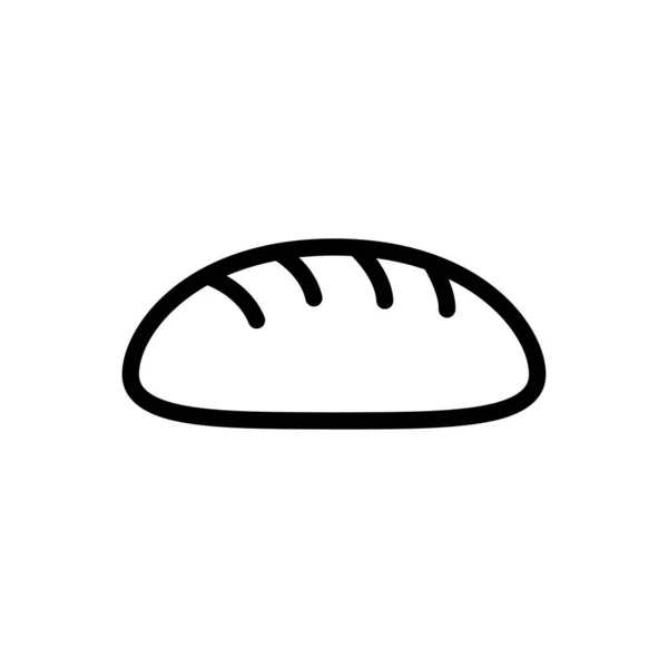 面包矢量细线图标 — 图库矢量图片