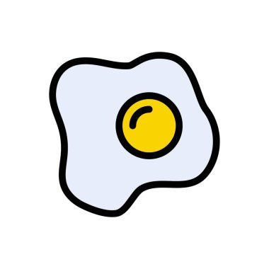 Sarısı vektör düz renk simgesi