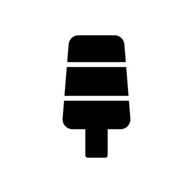 dondurma vektör düz simge