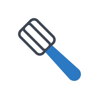 pişirme vektörü renk simgesi