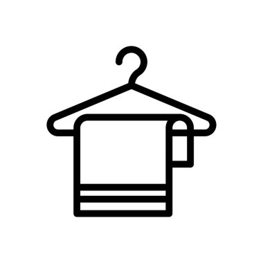 kule vektörü ince çizgi simgesi