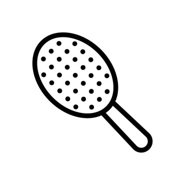 fırça vektörü ince çizgi simgesi