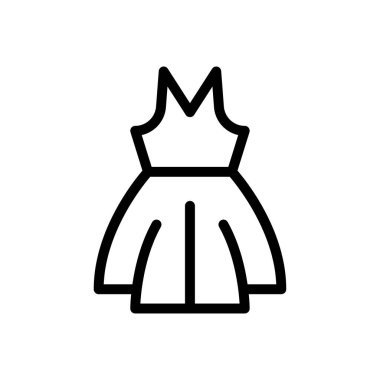 parti vektörü ince çizgi simgesi