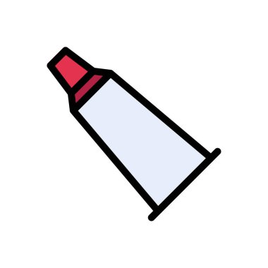 temizlik vektörü düz renk simgesi