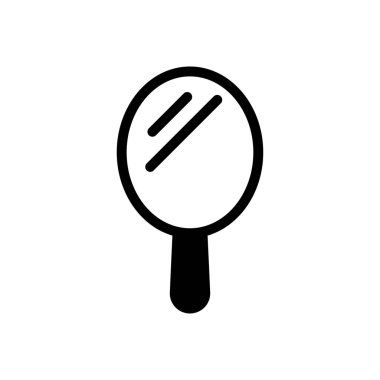 makyaj vektörü simgesi düz simge