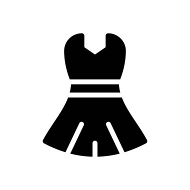 Kumaş vektör simgesi düz simge