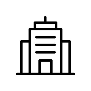 vektör ince çizgi simgesi oluşturuluyor