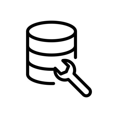 vektör ince çizgi simgesini yapılandır