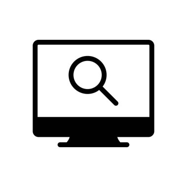 Tarayıcı vektör glifleri düz simge