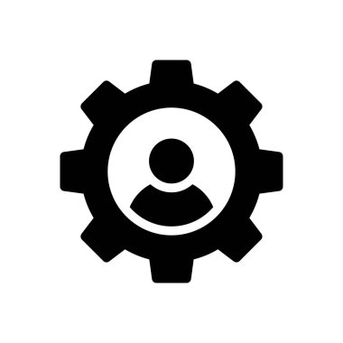 vektör glifini düz simge olarak ayarla