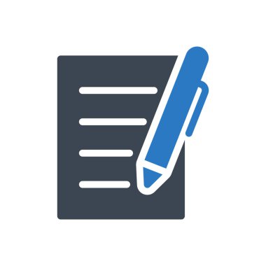 vektör renk simgesini imzala