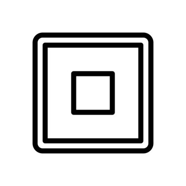 oyuncu vektörü düz renk simgesi