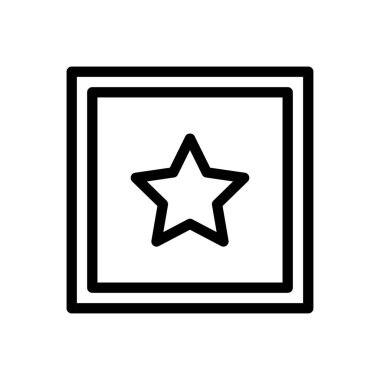 favori vektör düz renk simgesi