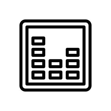 darbeler vektör düz renk simgesi