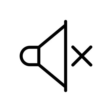 sessiz vektör düz renk simgesi