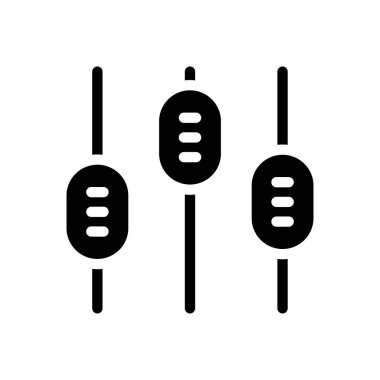 Karıştırıcı vektör düz simge