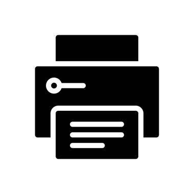 belge vektörü düz simge