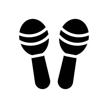 müzik vektörü düz simge