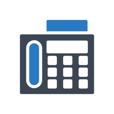 Sabit hat vektör renk simgesi