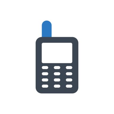 telefon vektörü renk simgesi