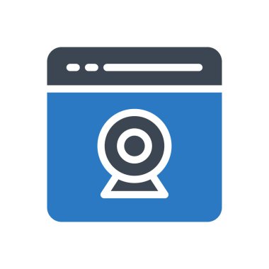 tarayıcı vektör renk simgesi