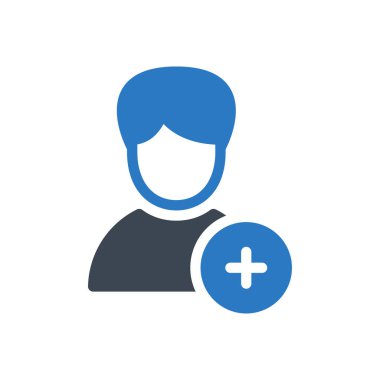 kullanıcı vektörü renk simgesi