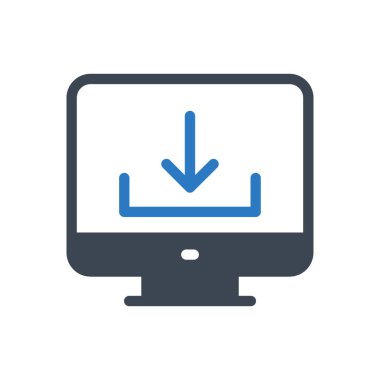 Vektör kabartma renk simgesini kaydet