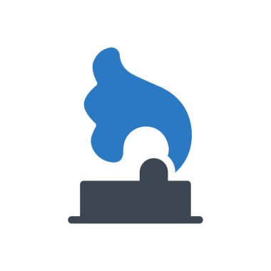 müzik vektörü renk simgesi