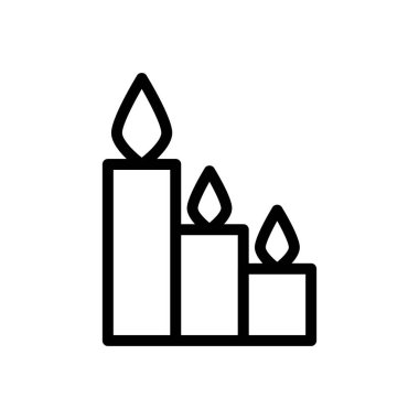 spa vektörü ince çizgi simgesi