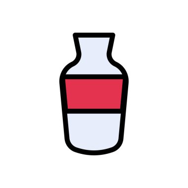 spa vektörü düz renk simgesi