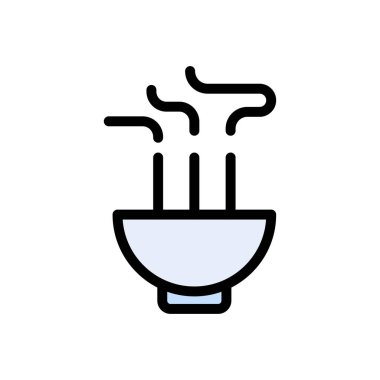 spa vektörü düz renk simgesi