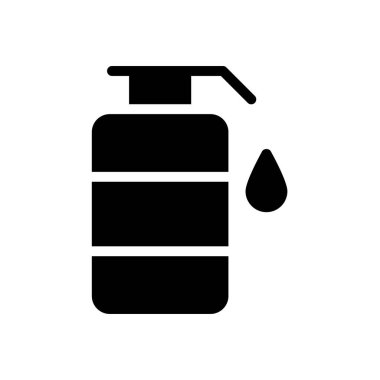 sabun vektörü düz simgesi