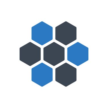 Arı vektörü kabartma renk simgesi