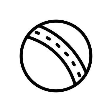 spor vektörü ince çizgi simgesi