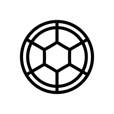 spor vektörü ince çizgi simgesi