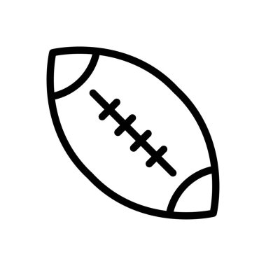 spor vektörü ince çizgi simgesi