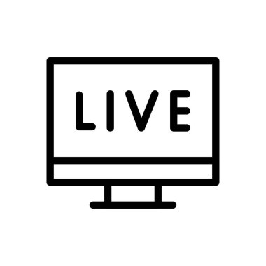 vektör ince çizgi simgesini eşleştir