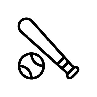 yarasa vektörü ince çizgi simgesi