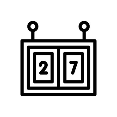 vektör ince çizgi simgesini eşleştir