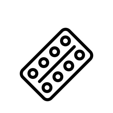 haplar vektör ince çizgi simgesi